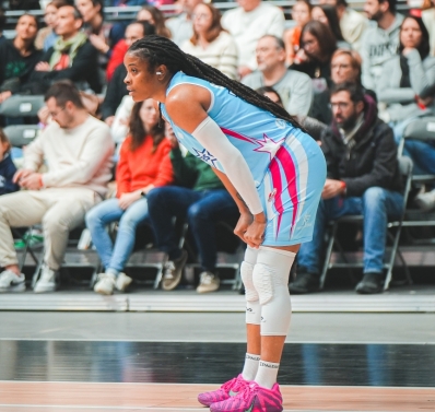 Les Bluelights s’inclinent à Lyon face à l’ASVEL Féminin