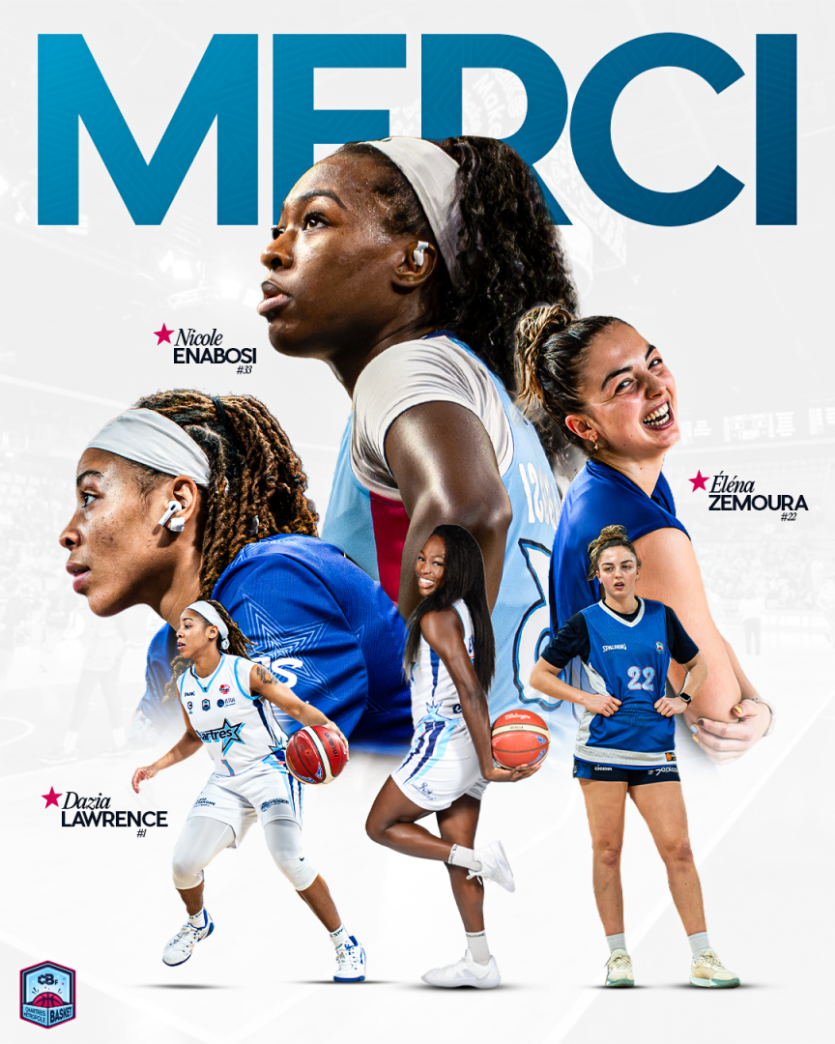 Merci Dazia, Éléna et Nicole !